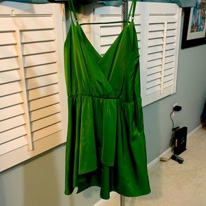 Green dress